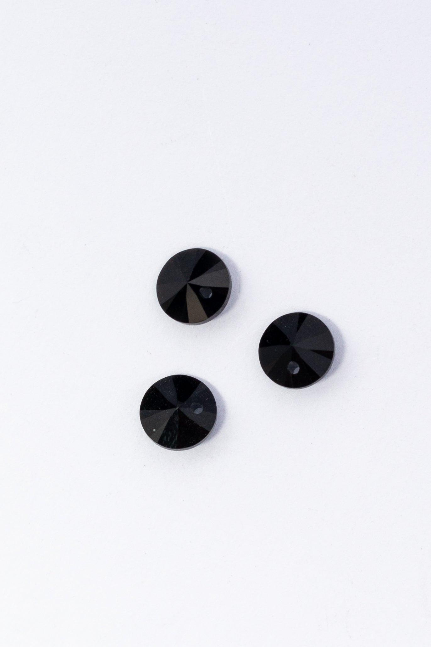 Dije de Swarovski Circulo Facetado