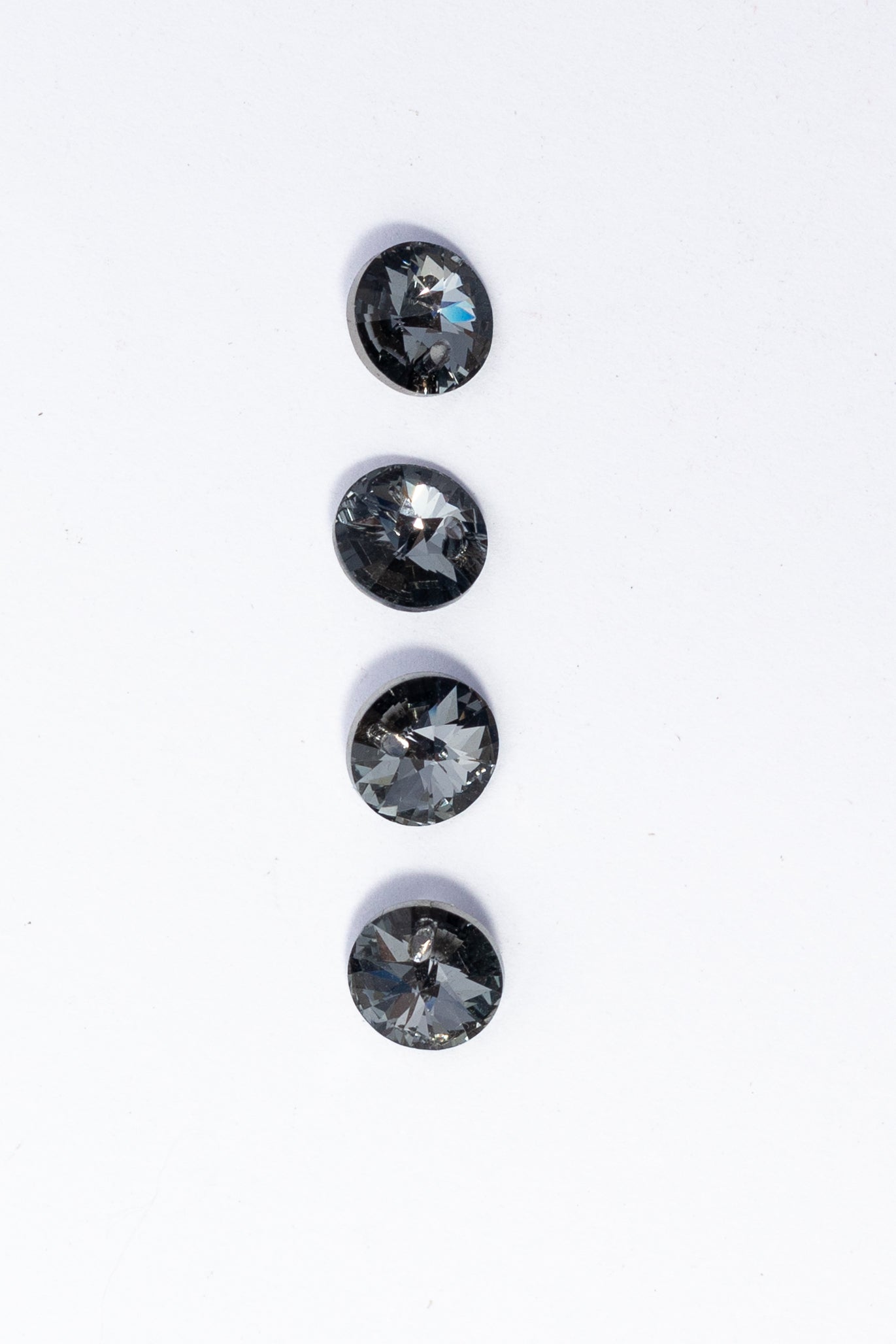 Dije de Swarovski Circulo Facetado