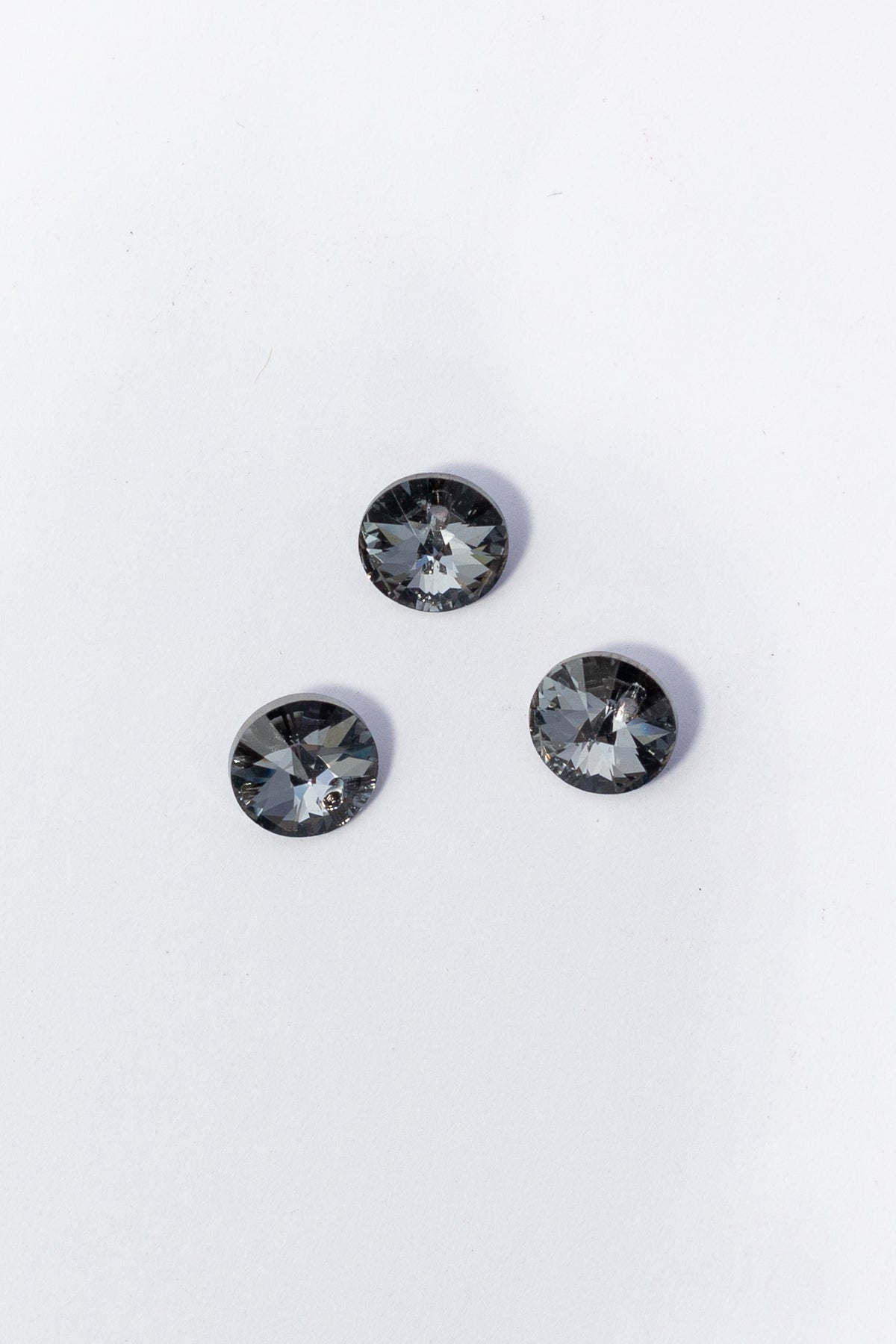 Dije de Swarovski Circulo Facetado