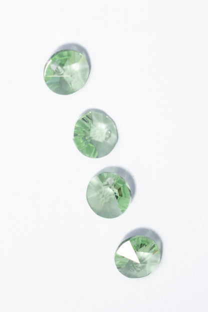 Dije de Swarovski Circulo Facetado