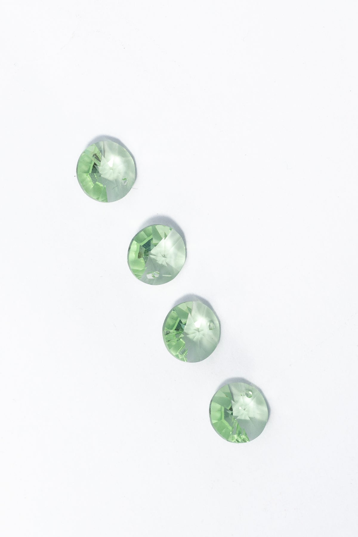 Dije de Swarovski Circulo Facetado