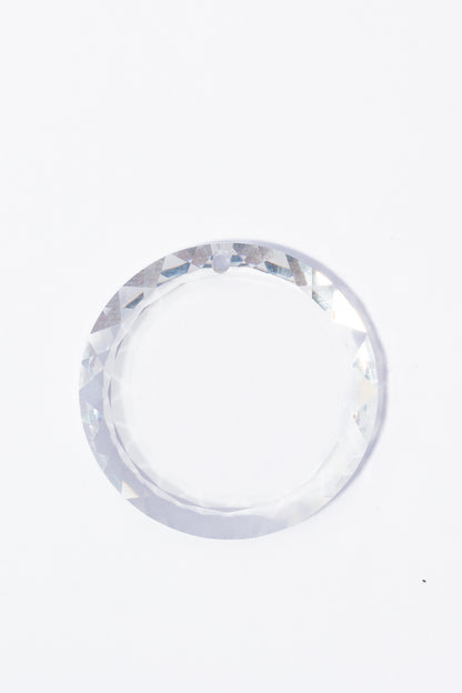Dije de Swarovski Circulo Orilla Facetada