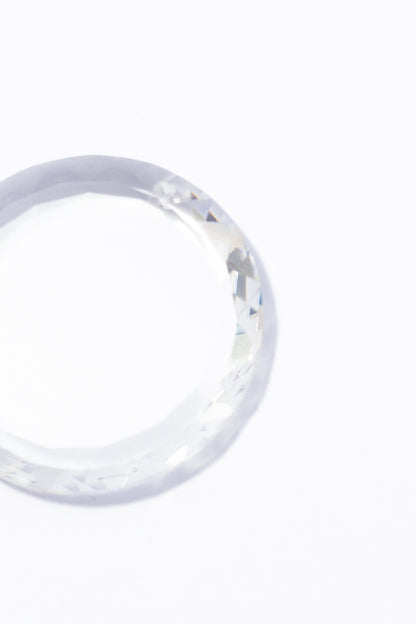 Dije de Swarovski Circulo Orilla Facetada