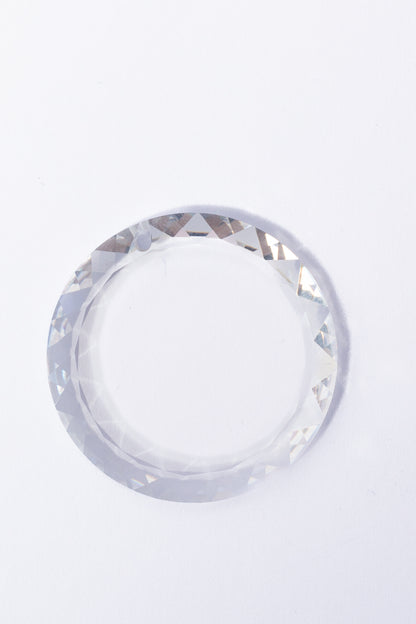 Dije de Swarovski Circulo Orilla Facetada