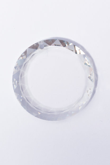 Dije de Swarovski Circulo Orilla Facetada