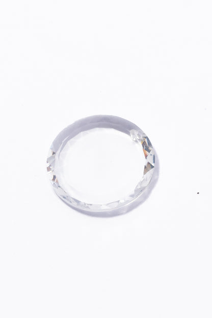 Dije de Swarovski Circulo Orilla Facetada