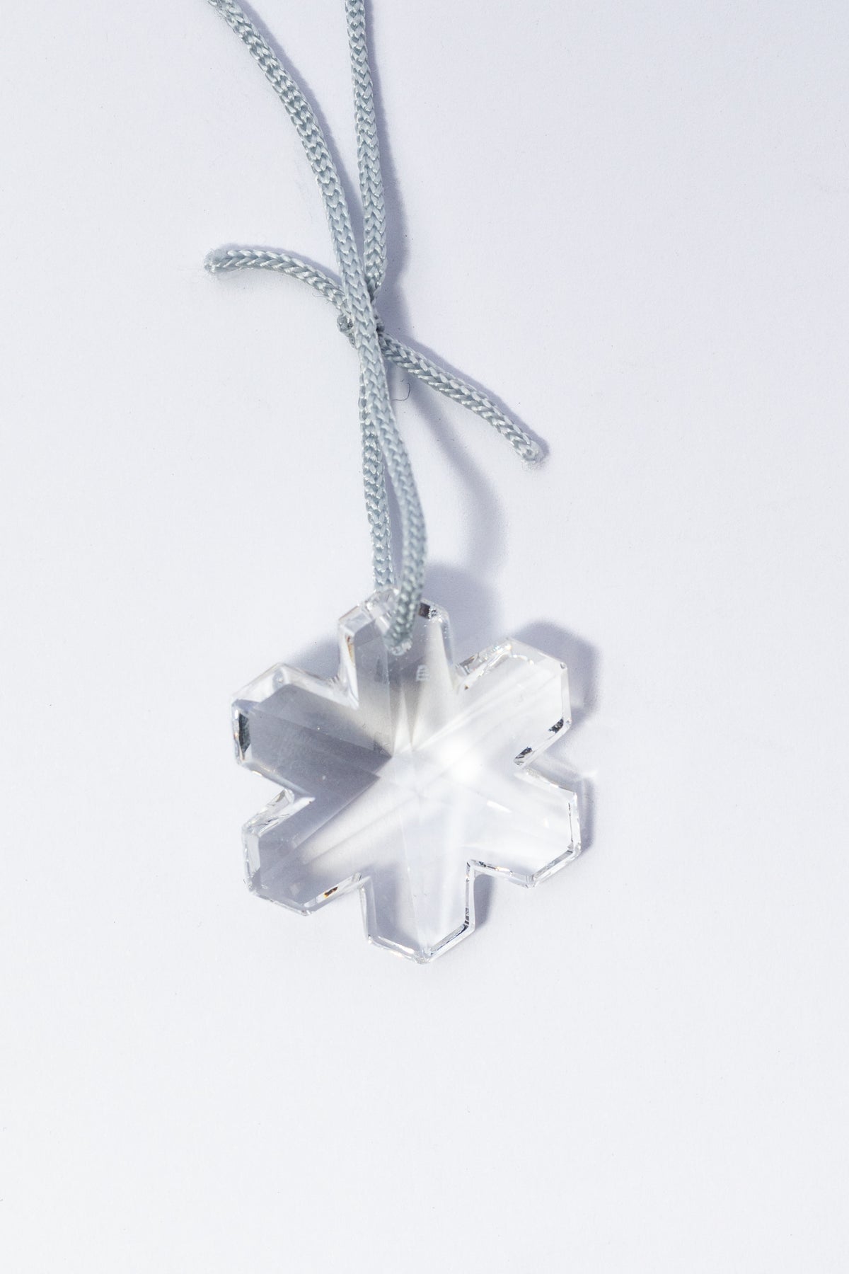 Dije de Swarovski Copo de Nieve Facetado