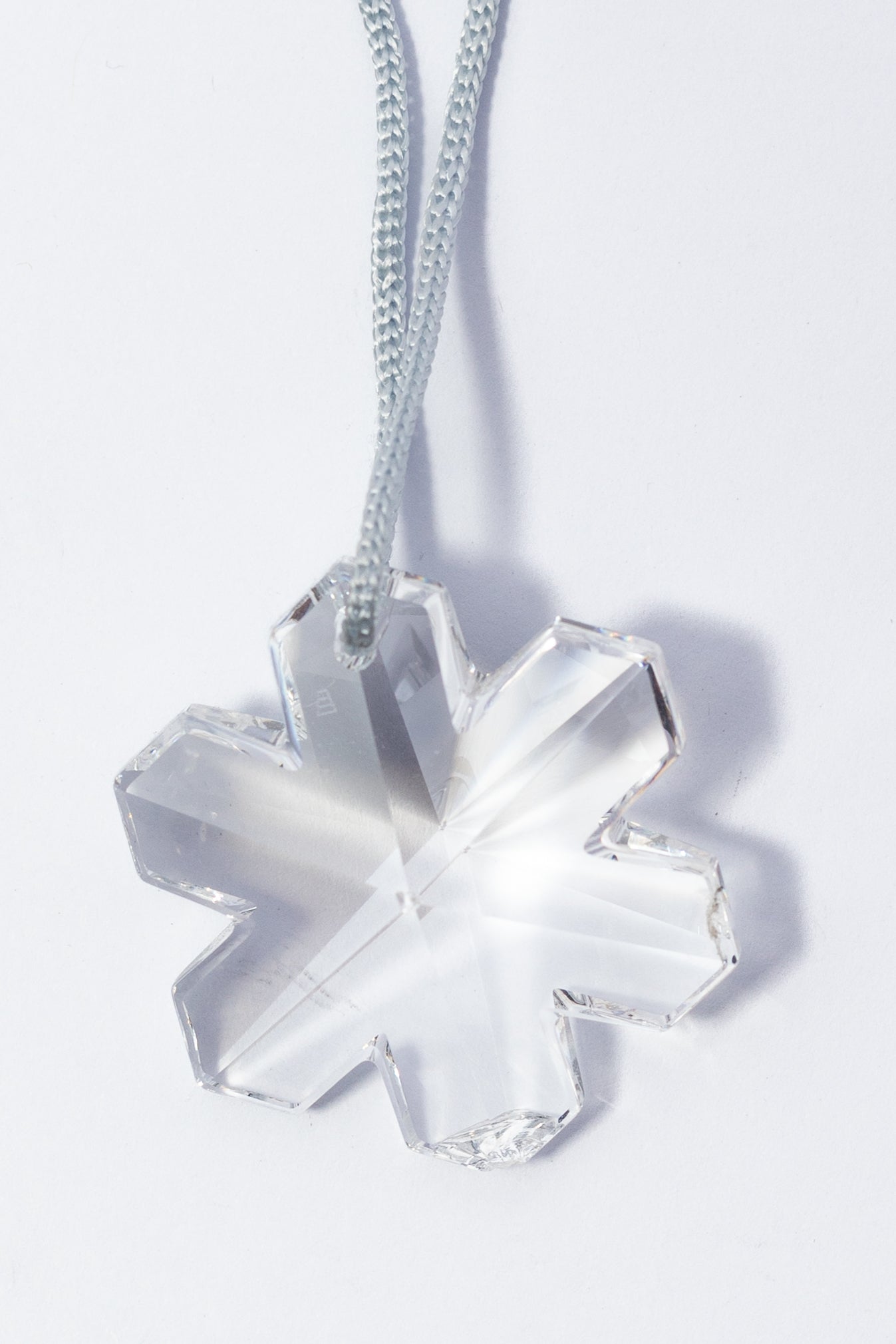 Dije de Swarovski Copo de Nieve Facetado