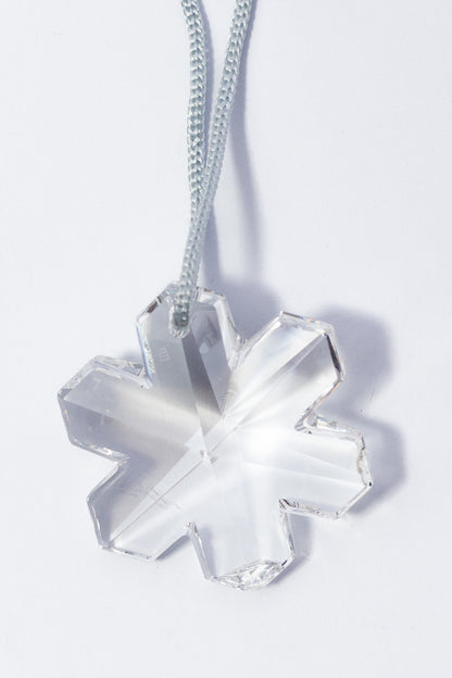 Dije de Swarovski Copo de Nieve Facetado