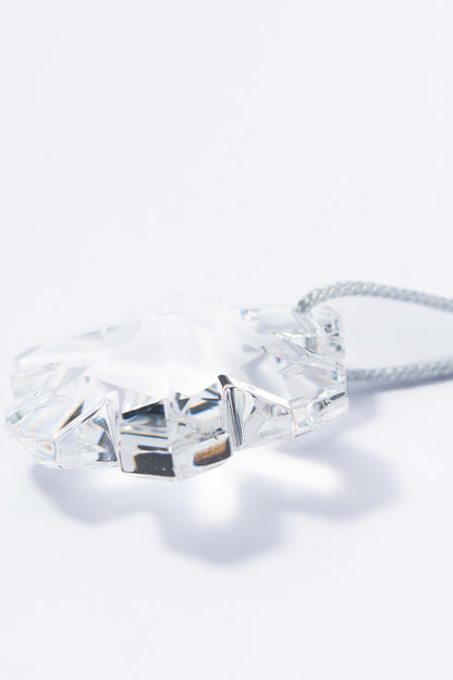 Dije de Swarovski Copo de Nieve Facetado