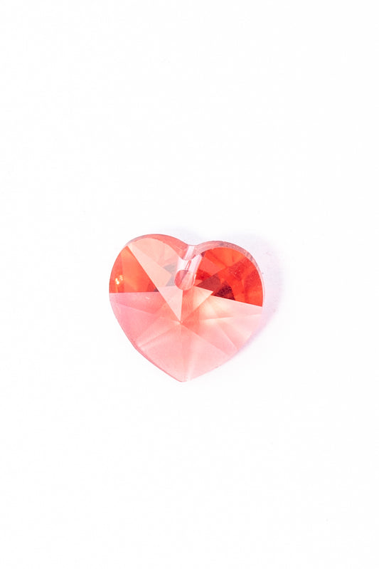Dije de Swarovski Corazon Facetado