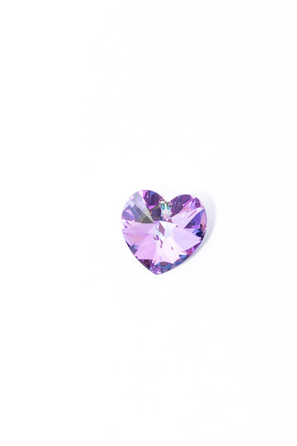 Dije de Swarovski Corazon Facetado