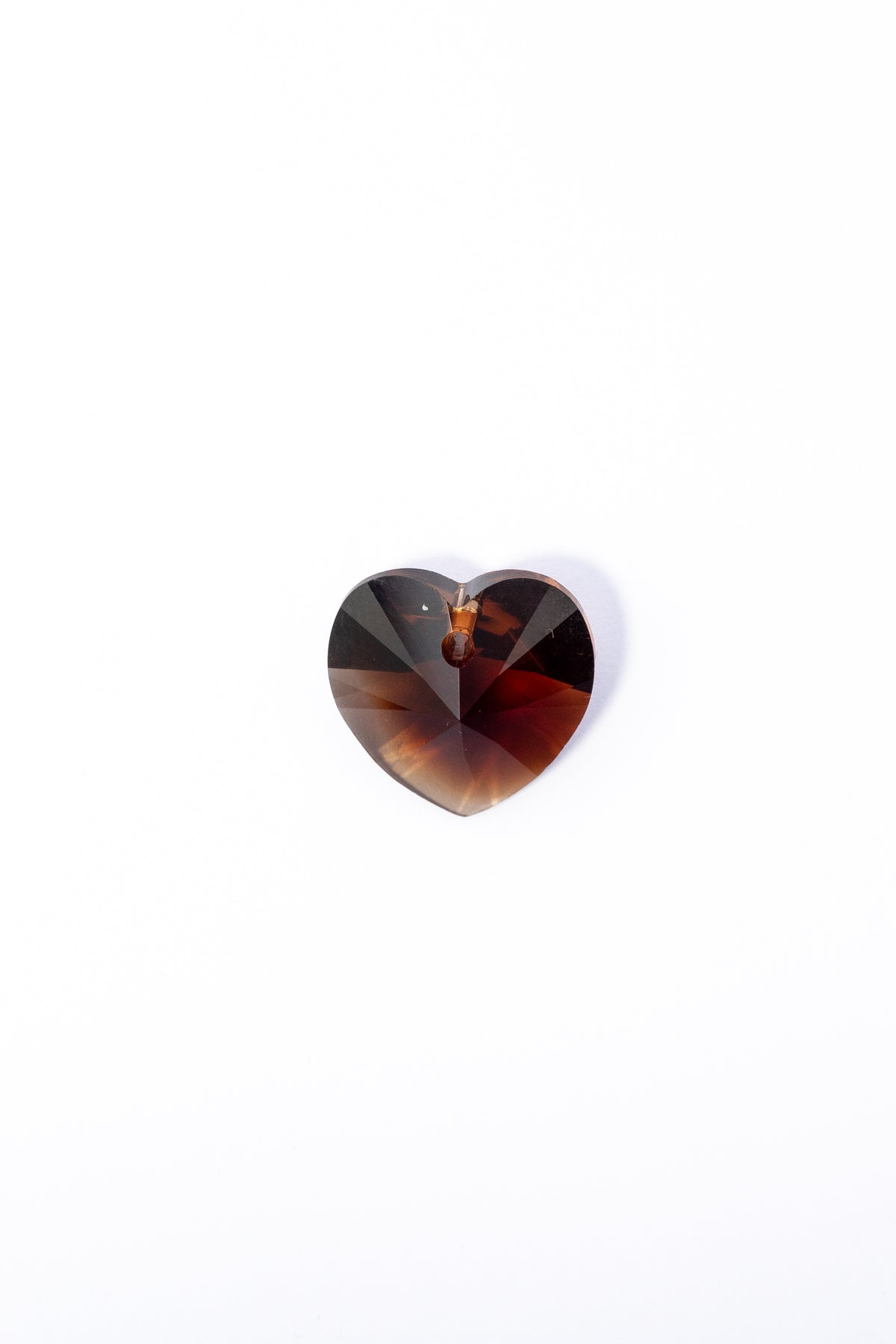 Dije de Swarovski Corazon Facetado