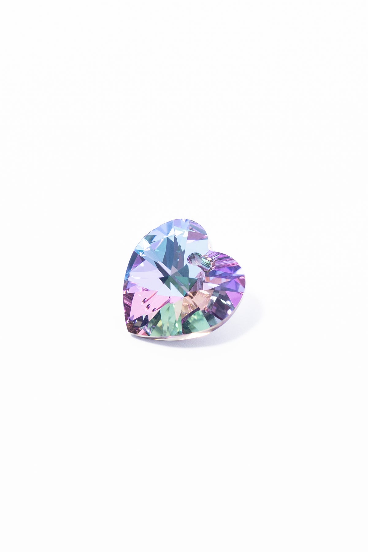 Dije de Swarovski Corazon Facetado