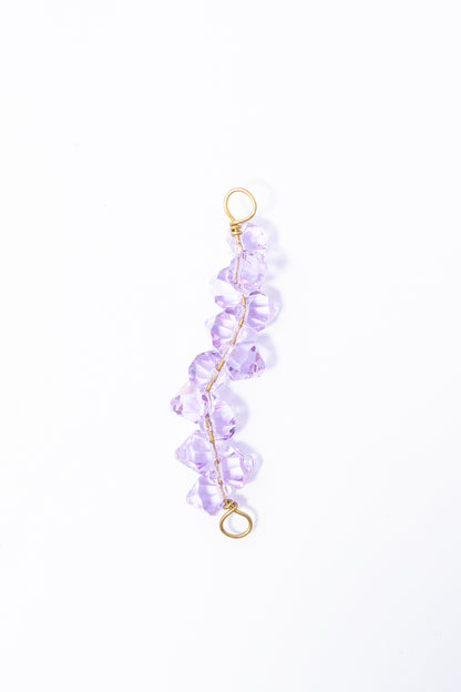 Hilo de Swarovski Trompo Facetado