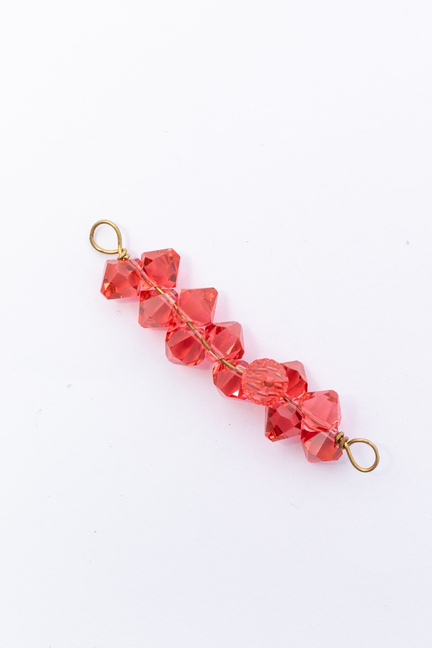 Hilo de Swarovski Trompo Facetado