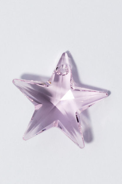 Dije de Swarovski Estrella Facetada con Efecto