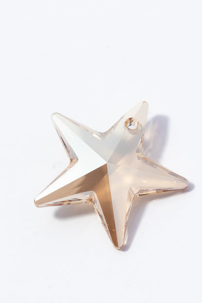 Dije de Swarovski Estrella Facetada con Efecto
