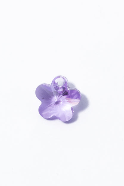 Dije de Swarovski Flor Facetada