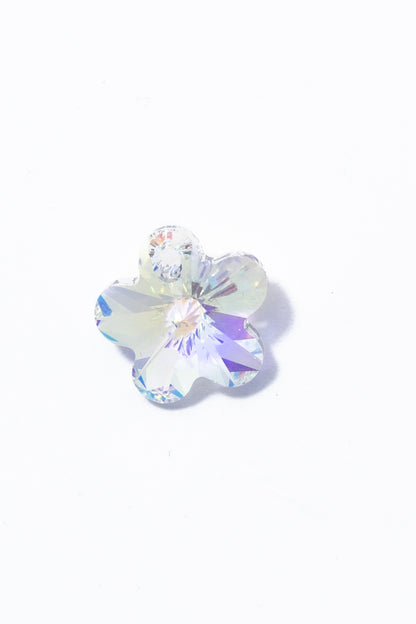 Dije de Swarovski Flor Facetada