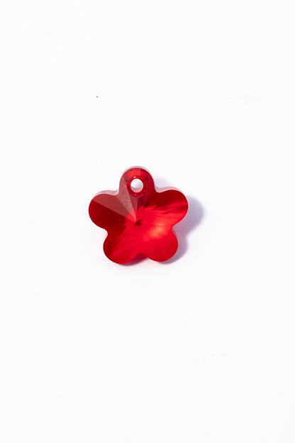 Dije de Swarovski Flor Facetada