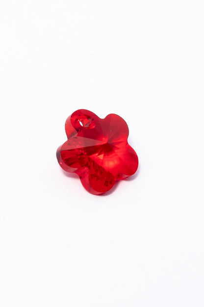 Dije de Swarovski Flor Facetada