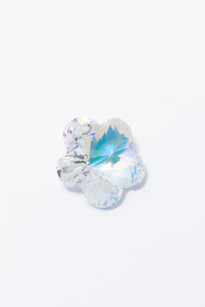 Dije de Swarovski Flor Facetada