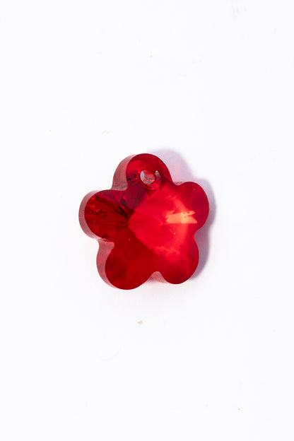 Dije de Swarovski Flor Facetada