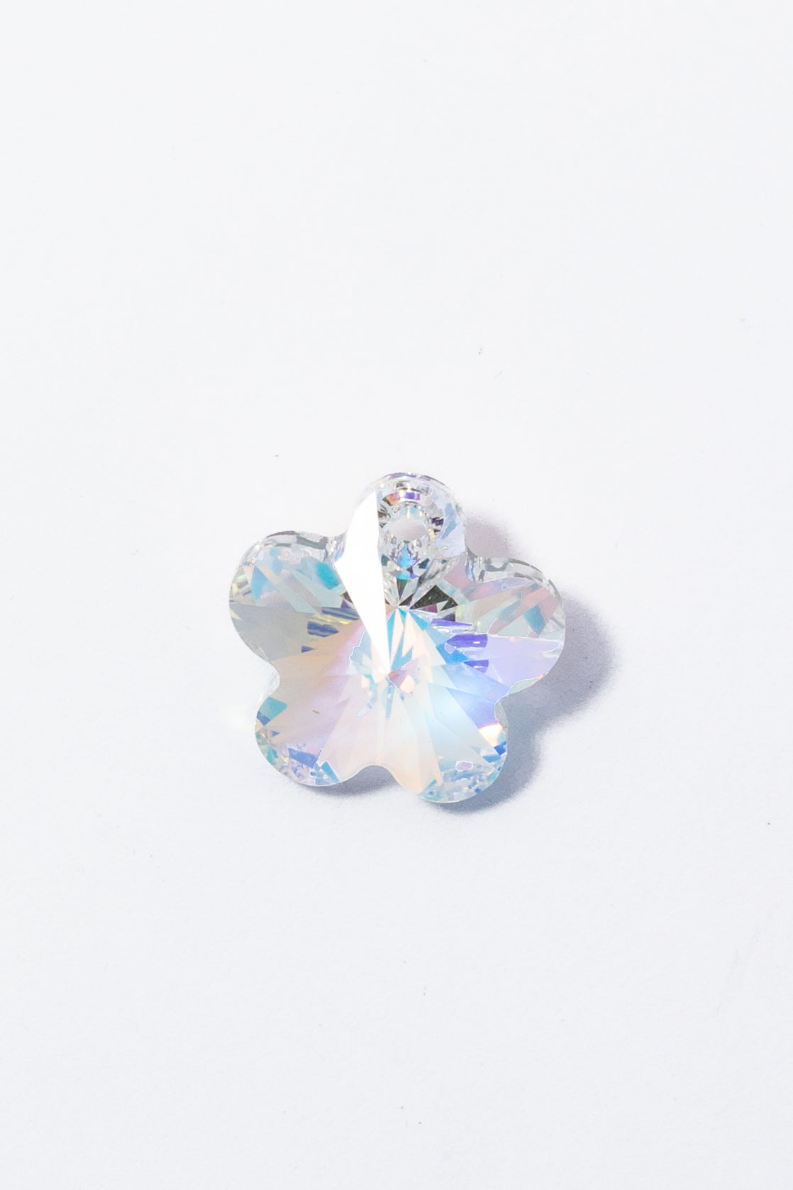 Dije de Swarovski Flor Facetada