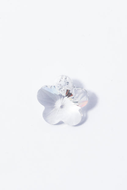 Dije de Swarovski Flor Facetada