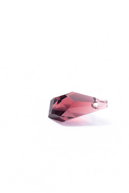 Dije de Swarovski Gota Facetada Irregular