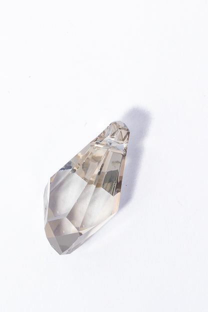 Dije de Swarovski Gota Facetada Irregular
