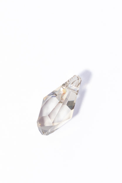 Dije de Swarovski Gota Facetada Irregular