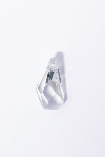 Dije de Swarovski Gota Facetada Irregular