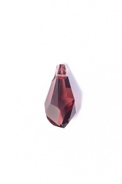 Dije de Swarovski Gota Facetada Irregular