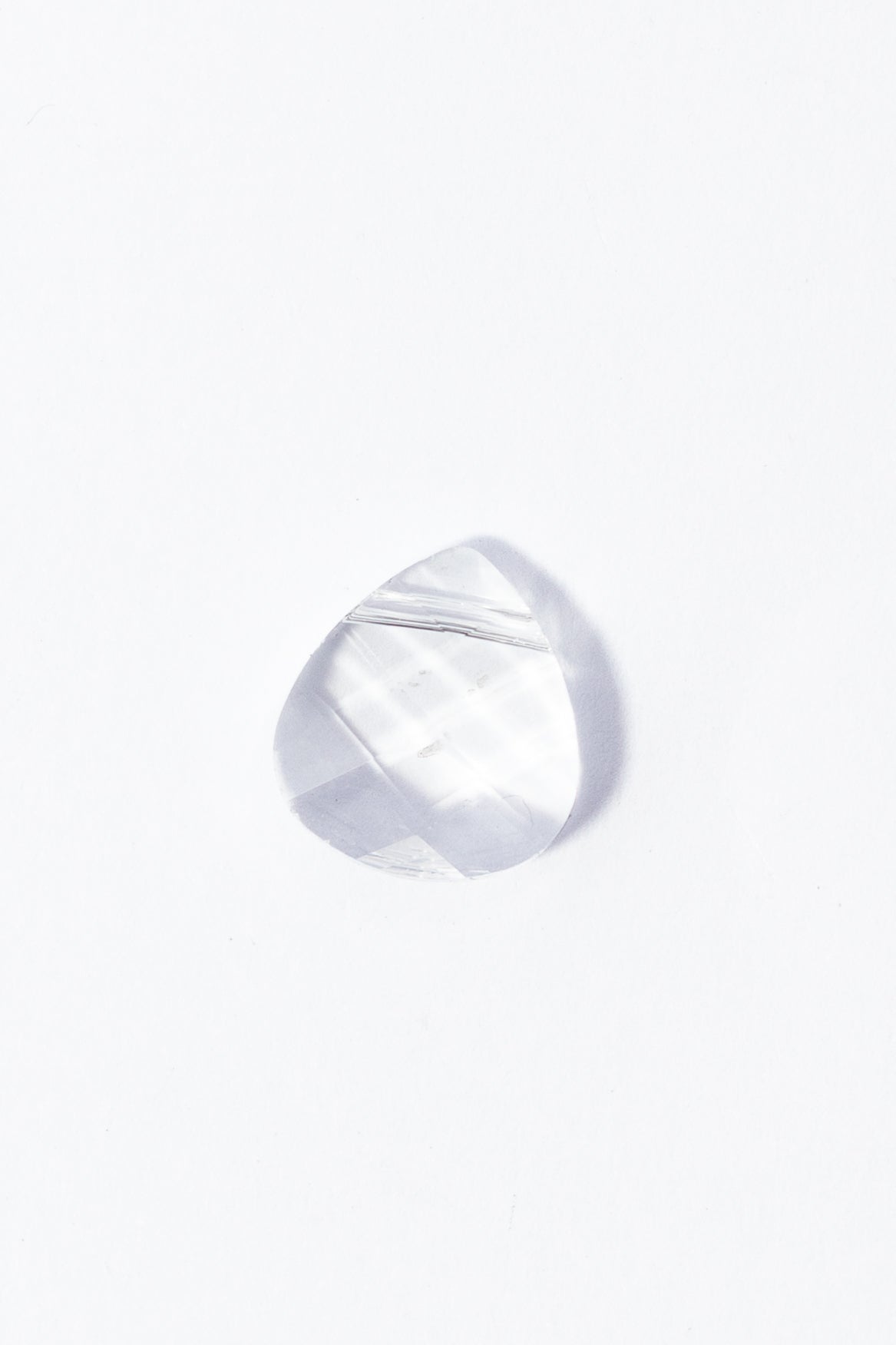 Dije de Swarovski Gota Plana Facetada