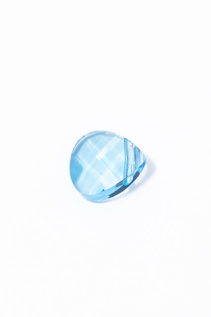 Dije de Swarovski Gota Plana Facetada