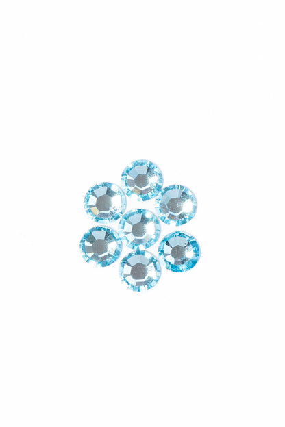 Cabujón de Swarovski Hotfix Redondo